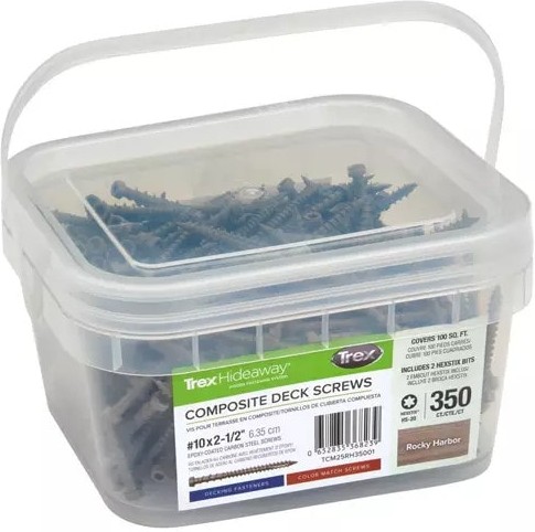 #10 x 2-1/2-in Composite Deck Screws ( 350 -Per Box )