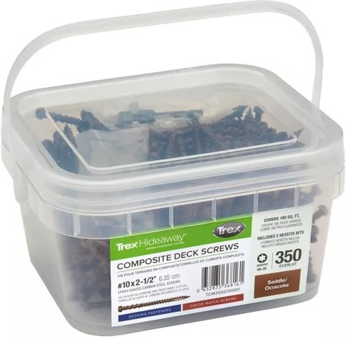 #10 x 2-1/2-in Composite Deck Screws ( 350 -Per Box )
