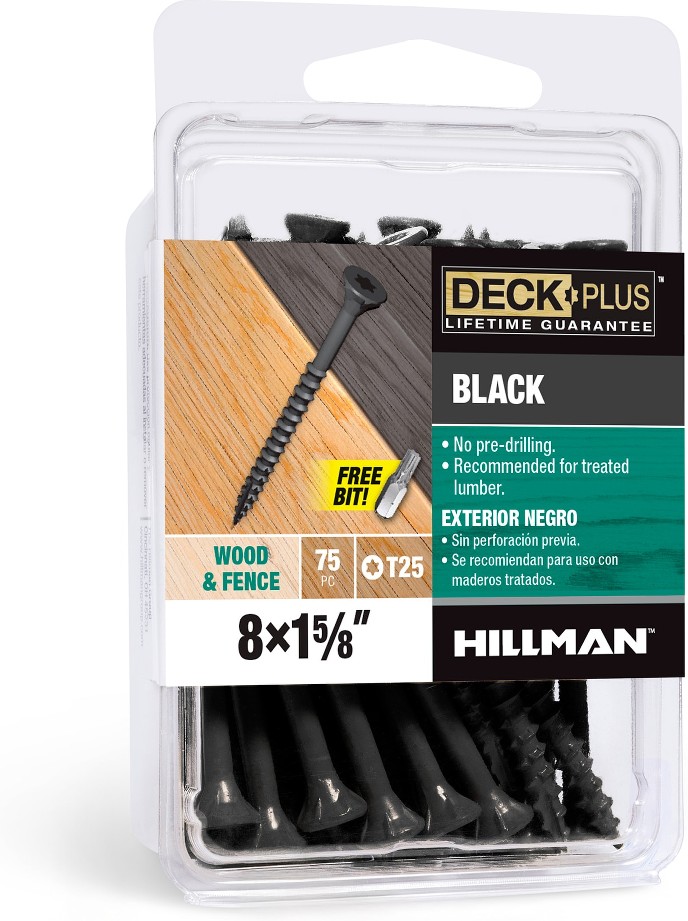 #8 x 1-5/8-in Wood to wood Deck Screws ( 75 -Per Box )