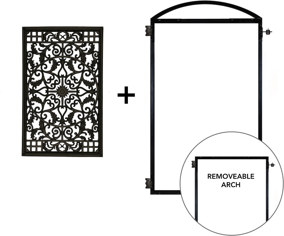 45-1/2-in Black Gate frame kit
