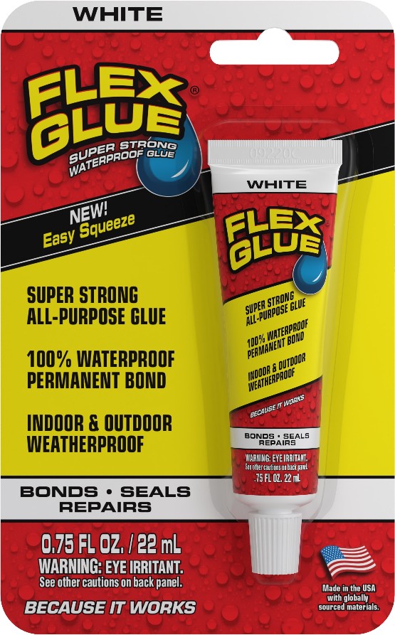 Rubber White Multi-use Interior/Exterior Construction Adhesive ( 0.75-fl oz Fluid Oz)