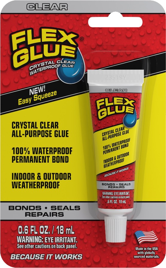 Mini Rubber Clear Multi-use Interior/Exterior Construction Adhesive ( 0.6-fl oz Fluid Oz)