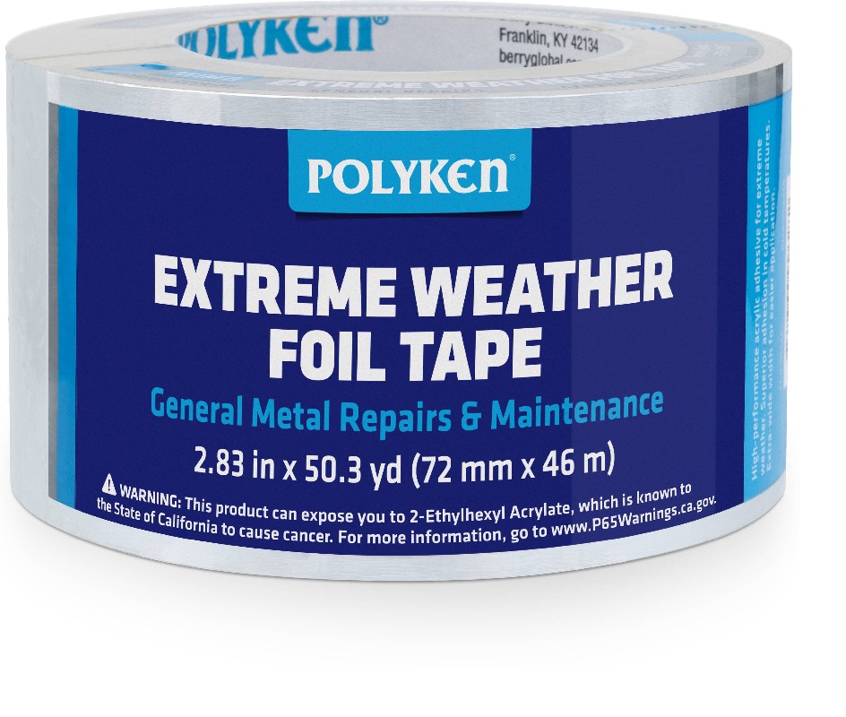 Extreme Weather Foil Tape HVAC Tape 2.83-in x 50.3 Yard(s)