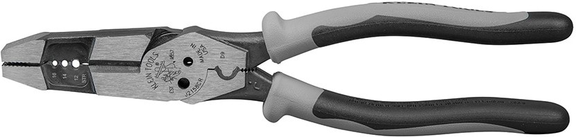 Hybrid Pliers with Crimper and Wire Stripper