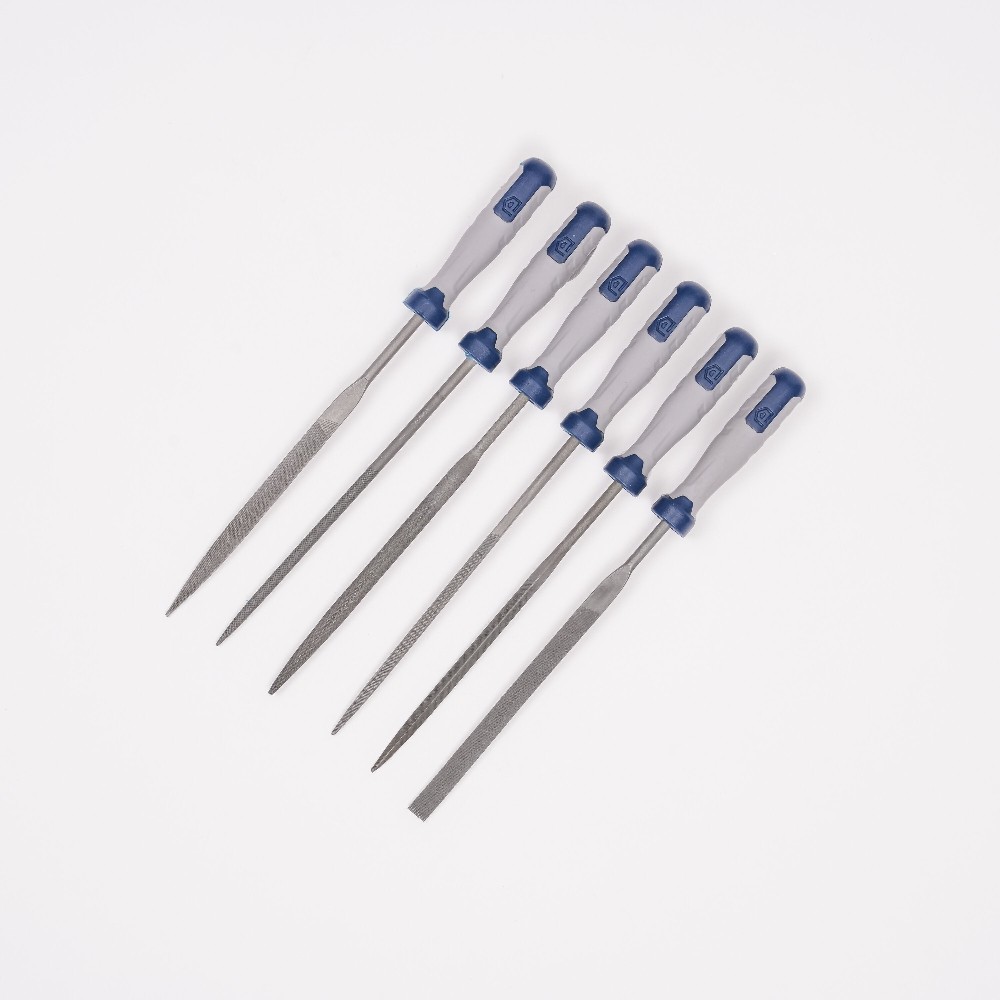 5-in Coarse Tooth Set Flat Half round Knife Round Square Triangle File