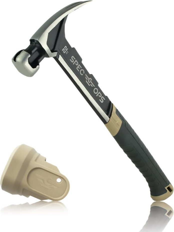 22 -oz Steel Head Plastic Handle Soft-faced Framing hammer