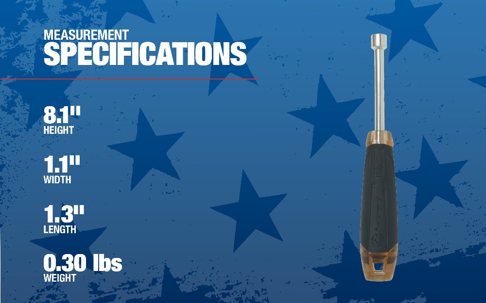 7/16-in x 7-1/2-in Hex Nut Driver