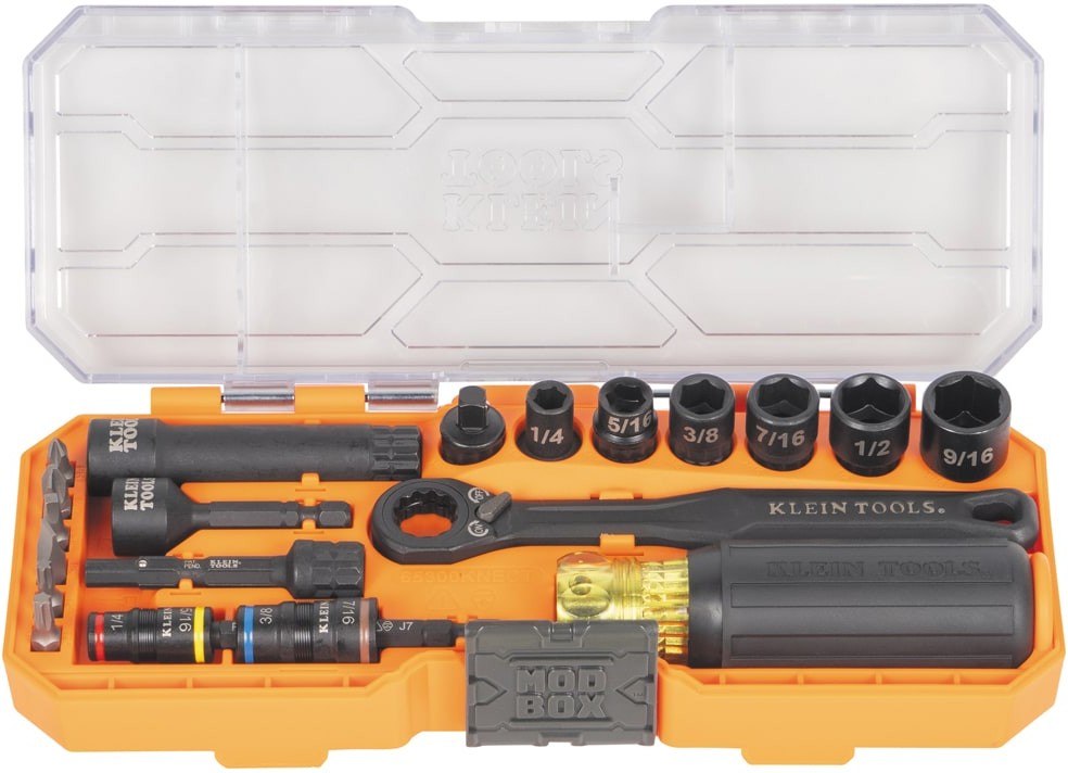 KNECT Impact Pass Through and Flip Socket Starter Set, 21-Piece