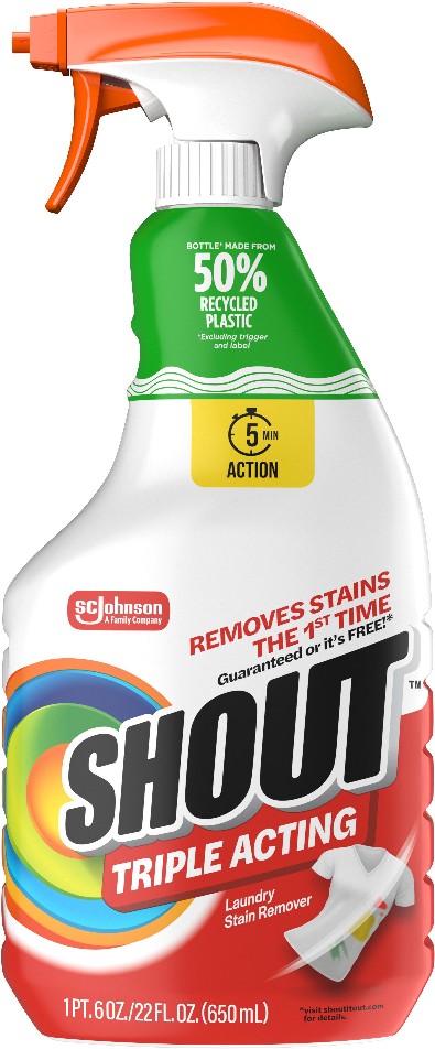 Triple-Acting 22 Fluid ounce(s) Laundry Stain Remover