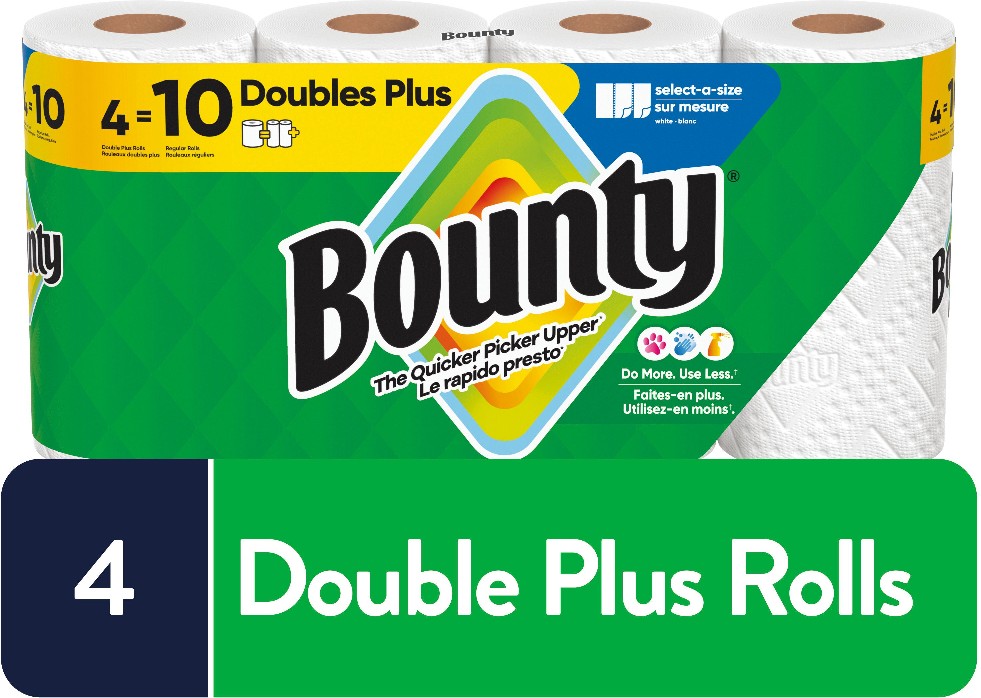 Doubles Plus Select-a-Size 4 -Count Paper Towels