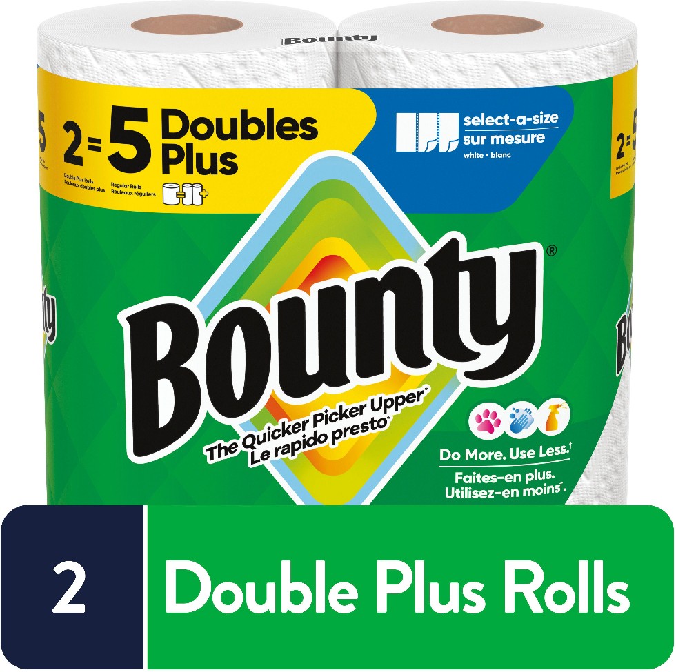 Doubles Plus 2 -Count Paper Towels