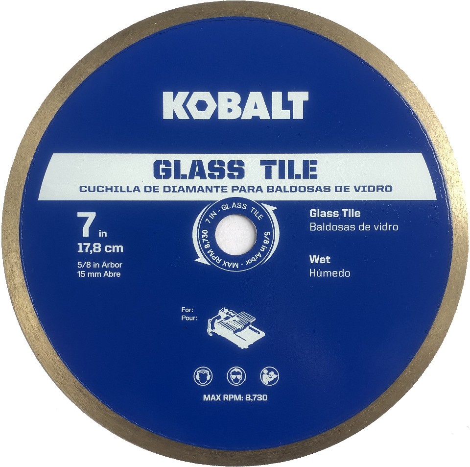 GL07 7-in Wet Continuous Rim Diamond Saw Blade