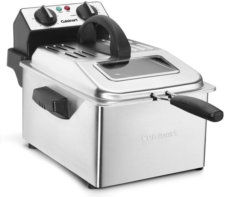 Professional 4-Quart Non-Stick Deep Fryer
