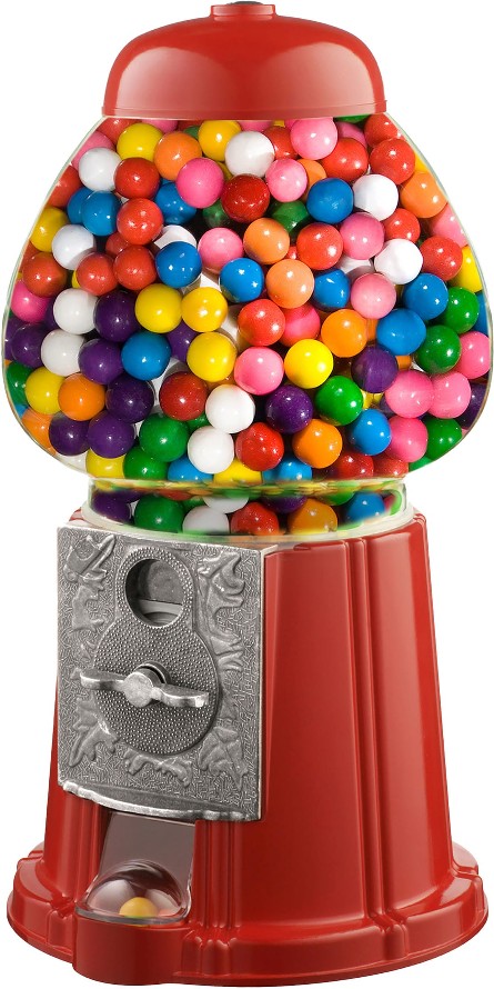 Red Gumball machine