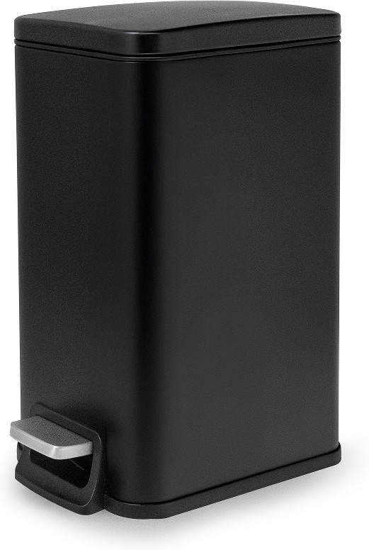 6.4-Quart Matte Black Metal