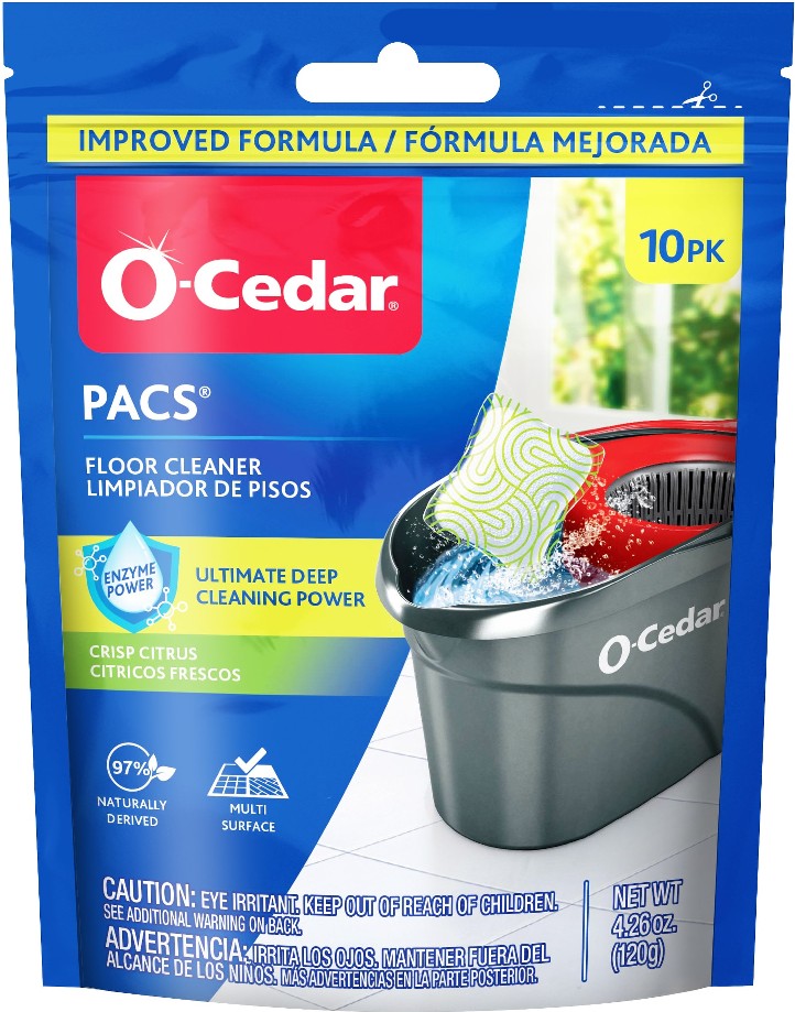 PACS Citrus Packet Floor Cleaner 10 -Count
