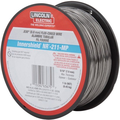 1-lb 0.030-in All positions Flux wire