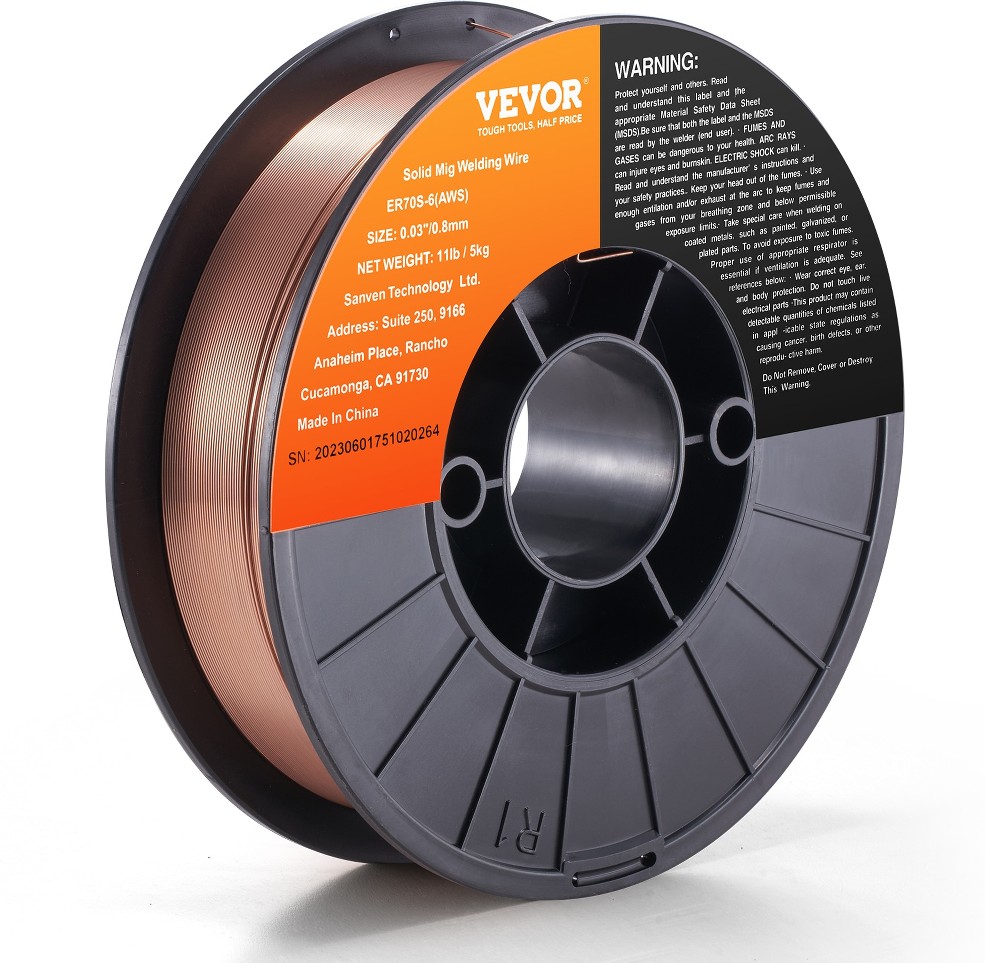 11-lb 0.030-in All positions MIG wire