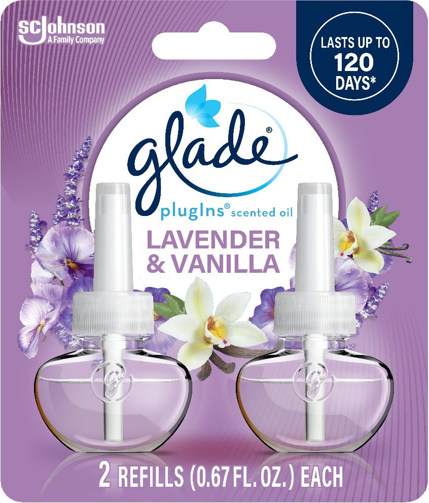 0.67 -fl oz Lavender Vanilla Refill Air Freshener 2 -Pack