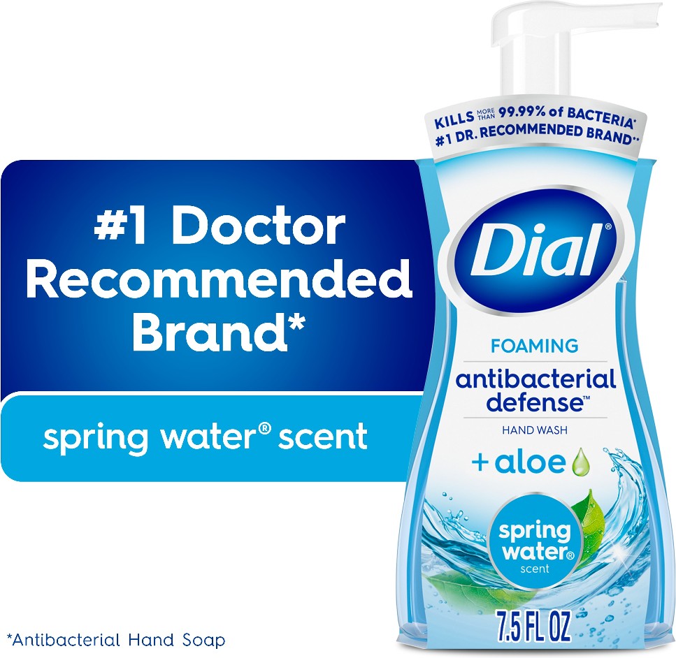 Complete 7.5 -fl oz Spring water Antibacterial Foaming Hand Soap