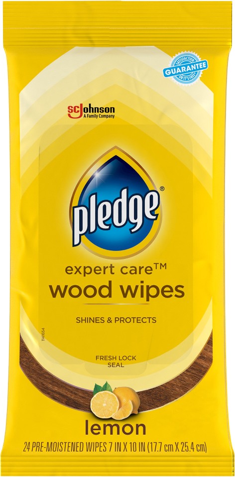 Enhancing Wipes 24 -Count Lemon Wood furniture cleaner Pad