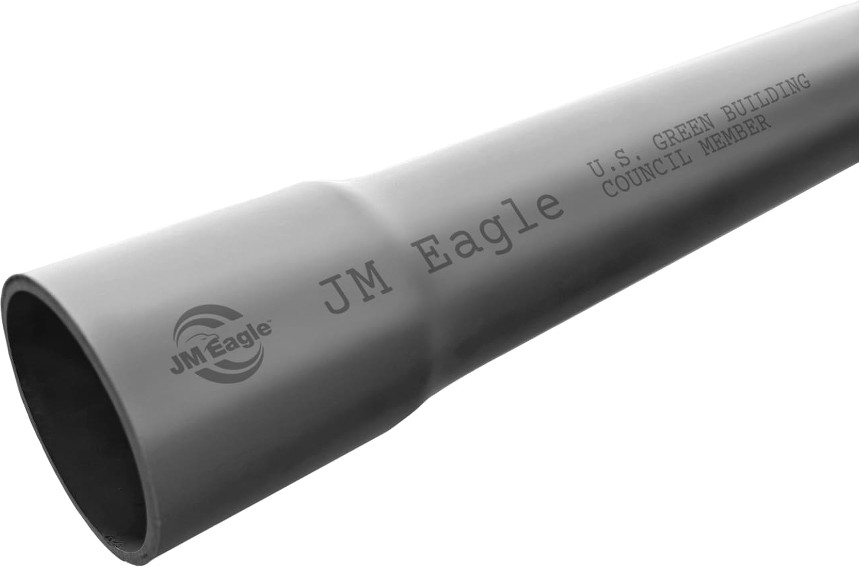 3-in x 10-ft Gray Schedule 40 Conduit Non-metallic Schedule 40 PVC Conduit