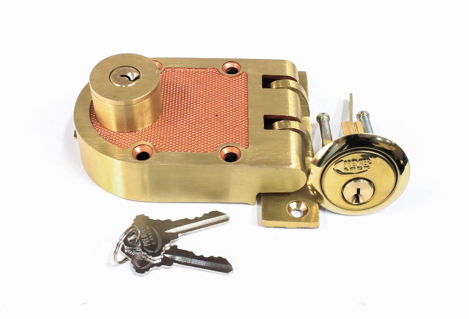 Satin Bronze Double Cylinder Deadbolt