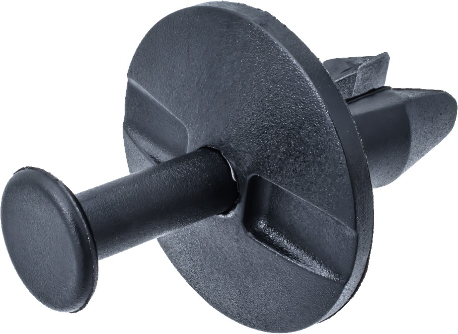 2-Pack 1/2-in Black Nylon Rivet