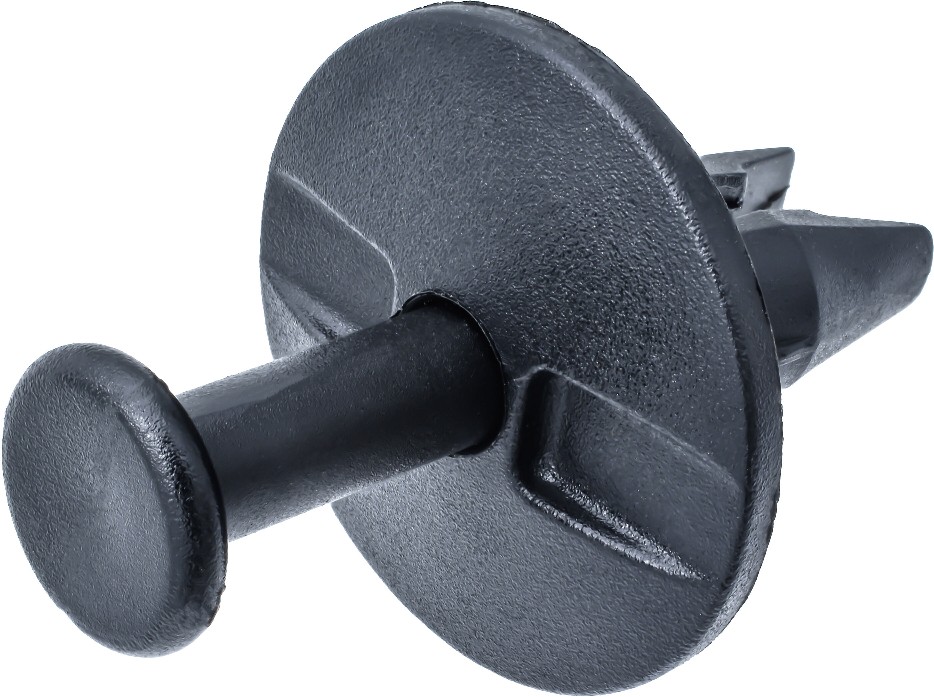 2-Pack 7/16-in Black Nylon Rivet