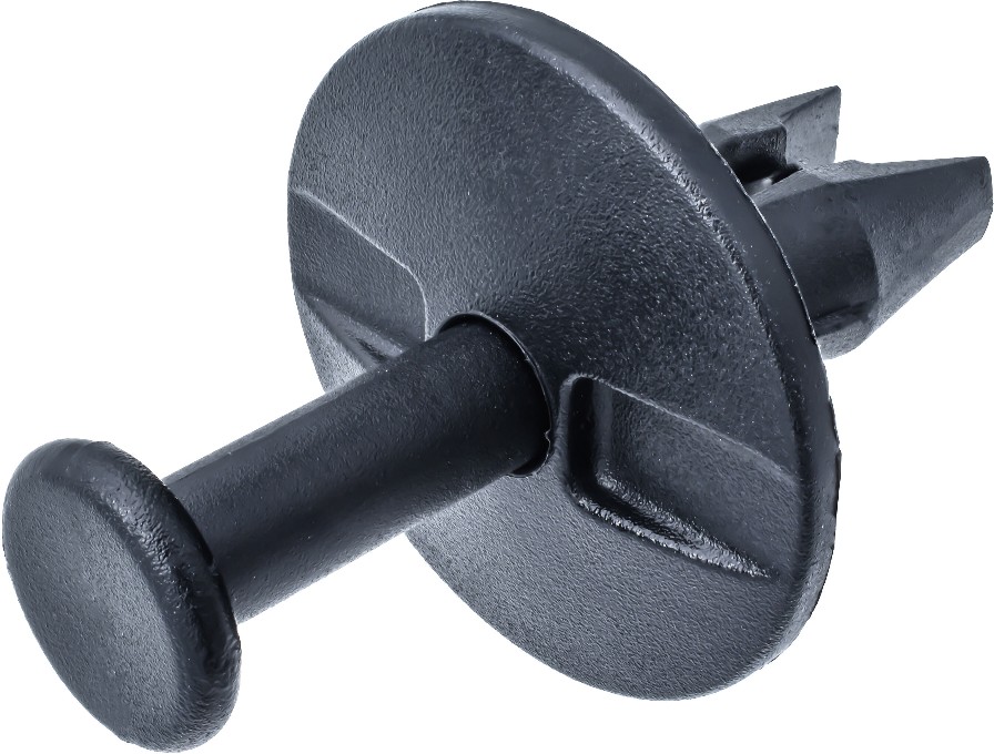 2-Pack 1/4-in Black Nylon Rivet