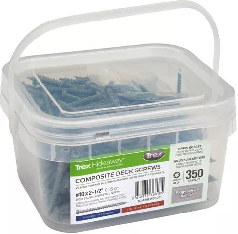 #10 x 2-1/2-in Composite Deck Screws ( 350 -Per Box )