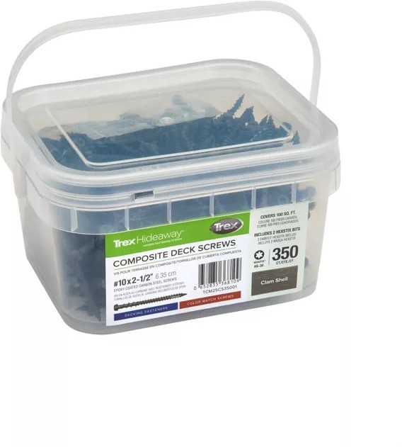 #10 x 2-1/2-in Composite Deck Screws ( 350 -Per Box )
