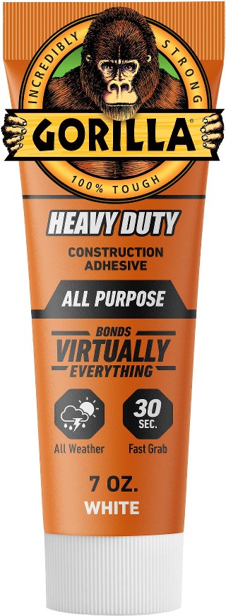 Heavy Duty Heavy Duty Polymer-based White Multi-use Interior/Exterior Construction Adhesive ( 7-fl oz Fluid Oz)