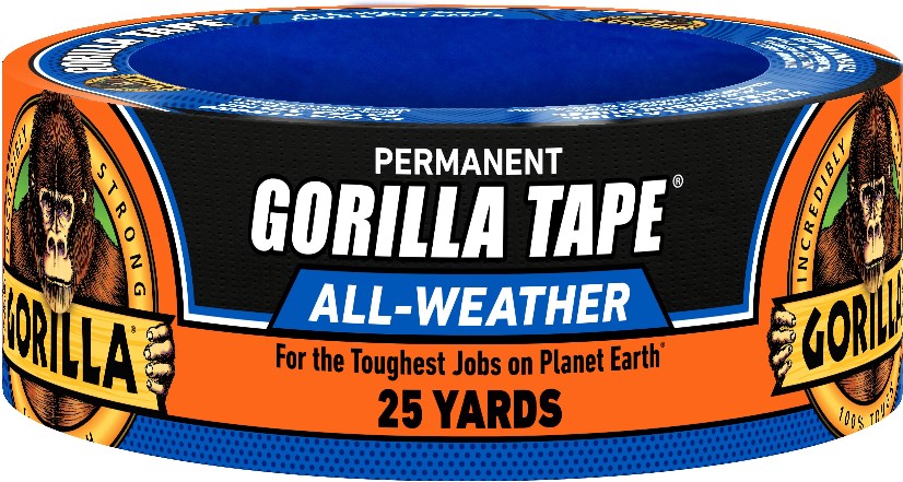 All Weather-Butyl Black Waterproof Duct Tape 1.88-in x 25 Yard(s)