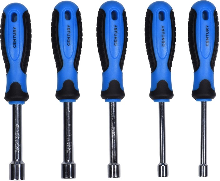 5 -Piece Metric and standard (SAE) Hex Nut Driver Set