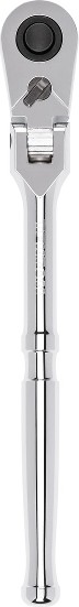 90 -Tooth 1/2-in Drive Full polish Handle Flexible Head Ratchet