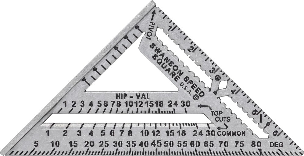 Aluminum Rafter/Speed square