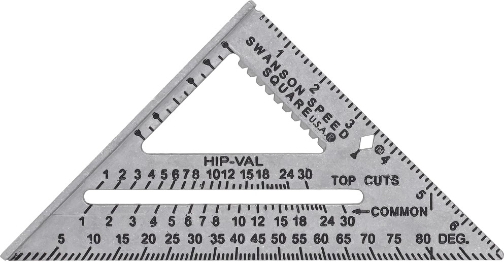 Die cast Rafter/Speed square