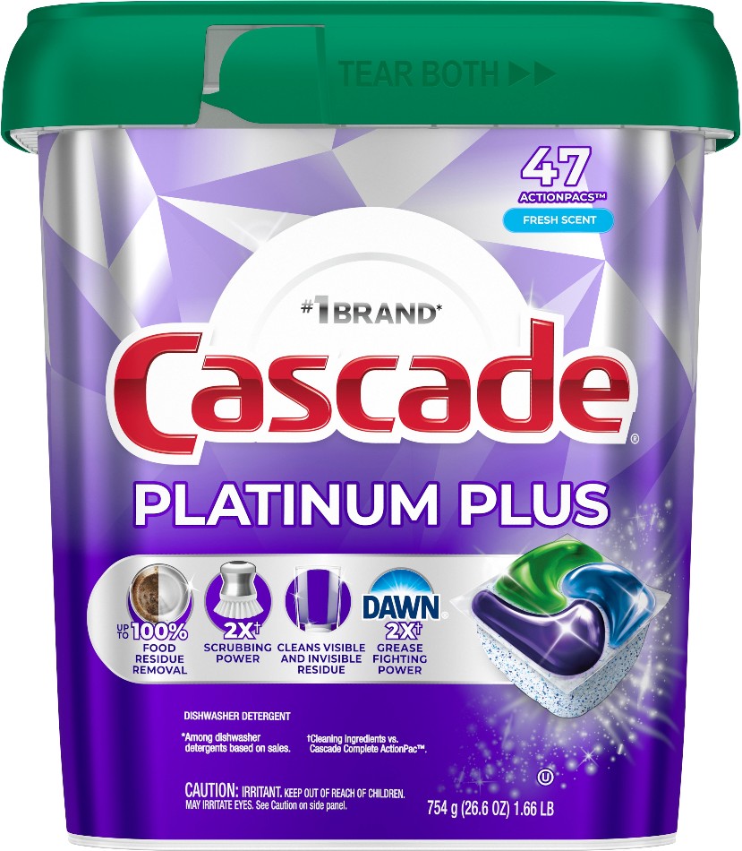 Platinum Plus 47 -Count Fresh Scent Dishwasher Detergent