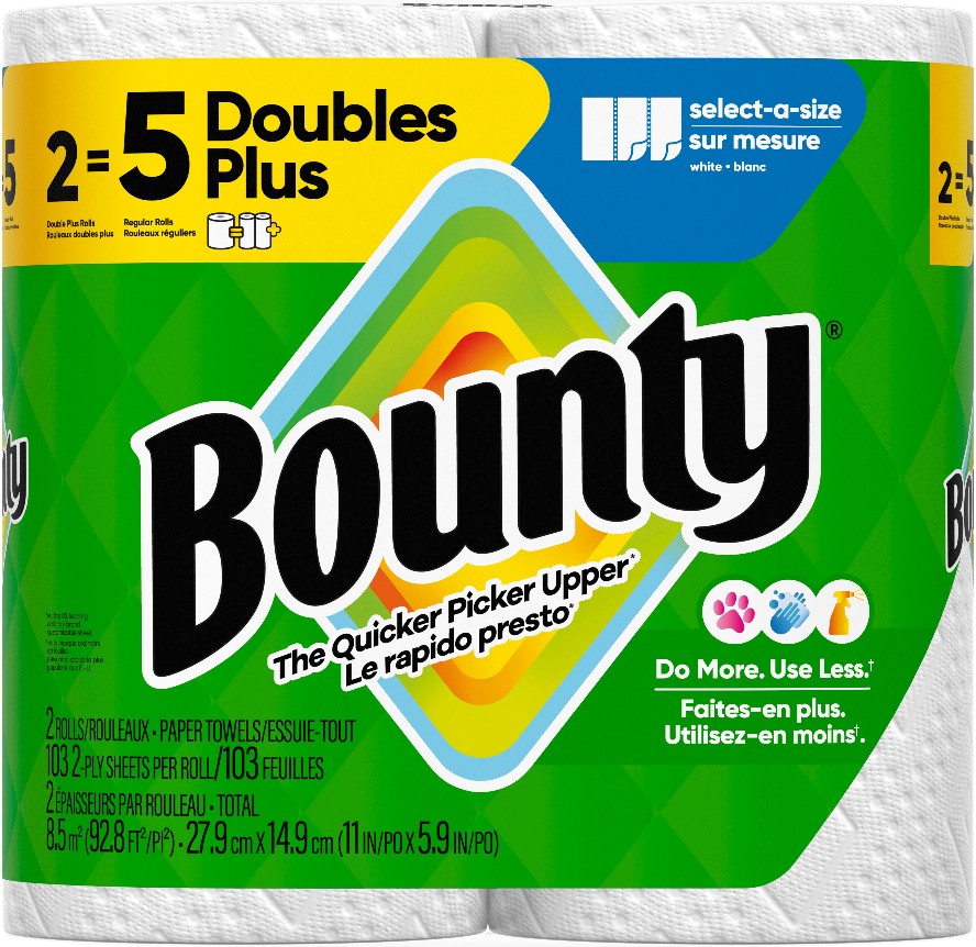 Doubles Plus 2 -Count Paper Towels