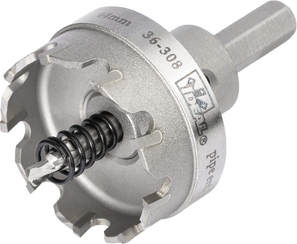 1-3/4-in Carbide-tipped Arbored Hole saw