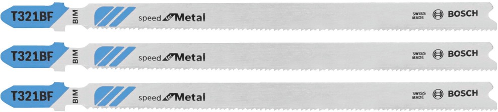 5-1/4-in 12 TPI T-shank Bi-metal Jigsaw Blade Set ( 3 -Pack )