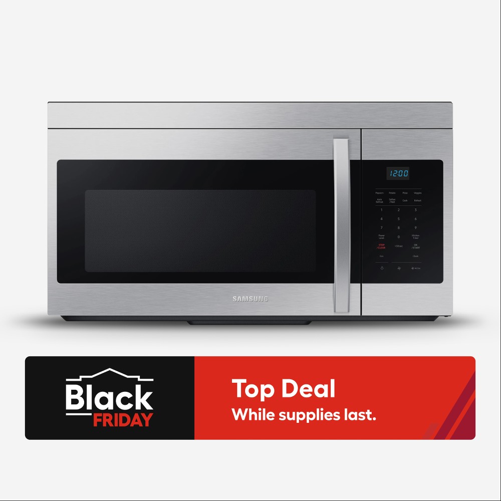 1.6-cu ft Over-the-Range Microwave ( Stainless Steel )