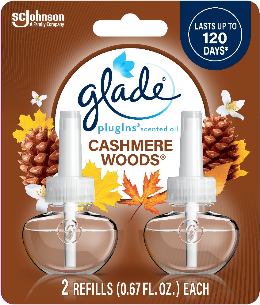 1 -fl oz Cashmere Woods Refill Air Freshener 2 -Pack