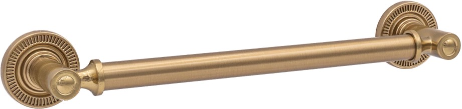 Minted 6-in , 152mm Center to Center Satin Brass Cylindrical Bar Drawer Pull