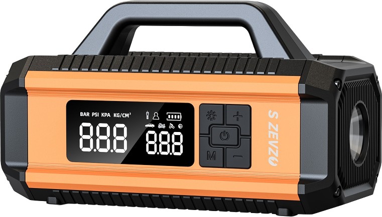 3500 -Amp 12 -Volt Portable Car Battery Jump Starter with Digital Display