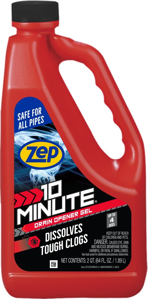 10 Minute Drain Opener Gel 64 Fluid ounce(s) Drain Cleaner Pour bottle