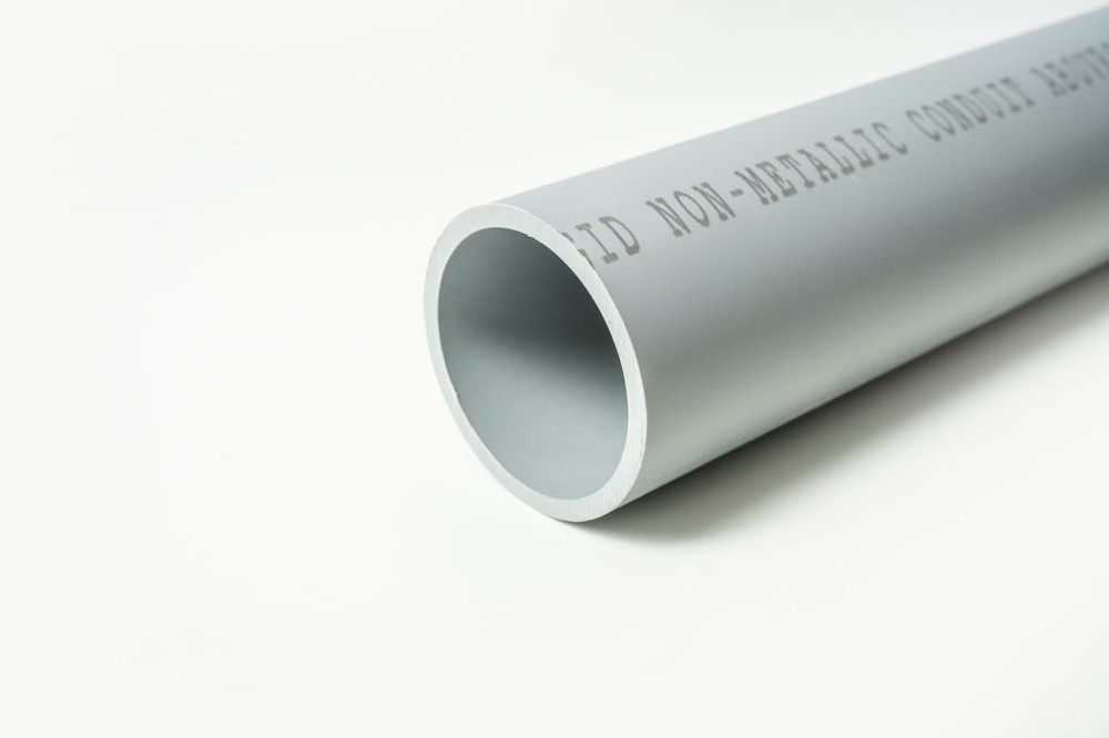 2-in x 10-ft Gray Schedule 40 Conduit Non-metallic Schedule 40 PVC Conduit