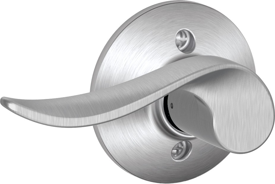 F170 SAC RH Sacramento Satin Chrome Interior or Hall/Closet Dummy Door Handle