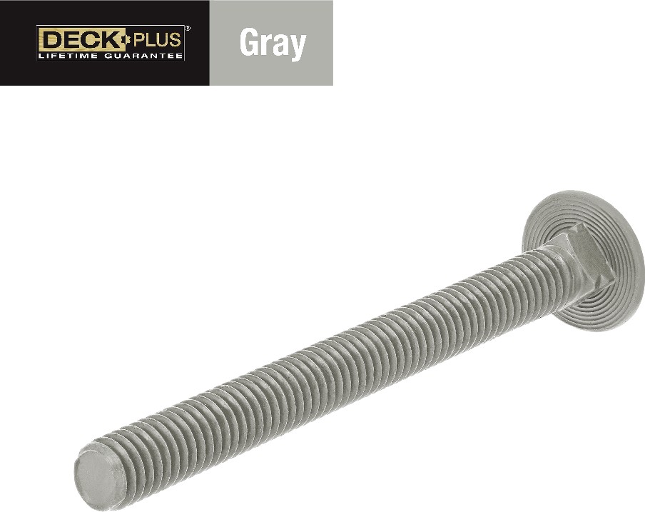 3/8-in x 4-in Coated Coarse Thread Exterior Carriage Bolt